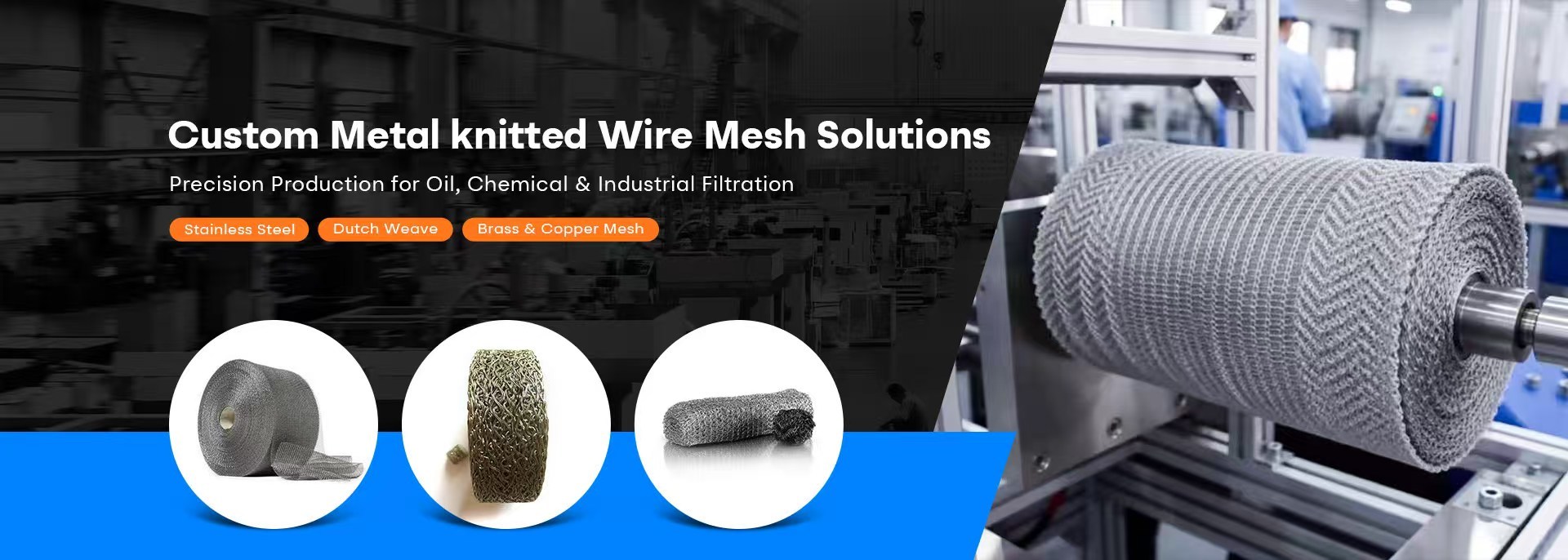 品質 編まれた金網 工場