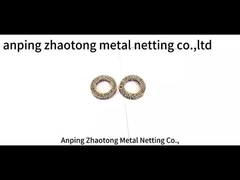 2.5CM ステンレス・スティール ニットワイヤ・メッシュ・ロール 画面用