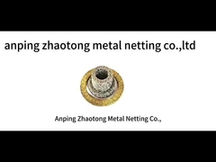 SS ニットメッシュ織物 4*5mm メッシュホールガス液体 AISI 301 デミスター用