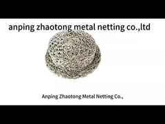 ステンレス鋼圧縮編みフィルターメッシュ 表面を磨いた