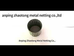 シルバーステンレスステール ニットメッシュ 5ft 10ft マシブ構造洗濯メッシュ