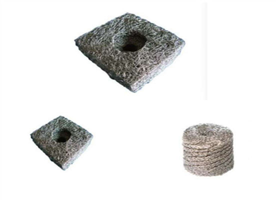 100*41*25.6mm ステンレス鋼圧縮編まれた金網金網の排気ガスケット OEM