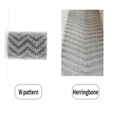 広さ帯の編み物用ワイヤ Mesh ガスケット 工業用 耐熱