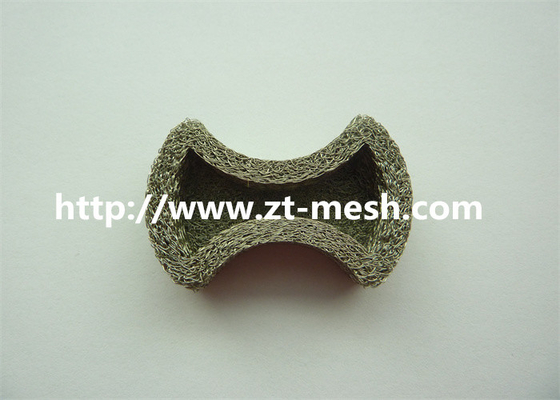 長さ 1-1000mm ニットワイヤ Mesh ガスケット 極端な温度範囲 -200C-800C オイル耐性