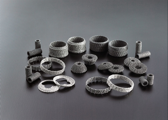 5-300um Od 350mmは金網のガスケットの高さ3-120mmのエアー バッグ フィルターを編んだ