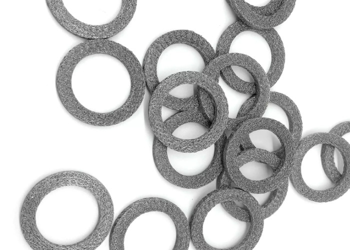 簡単に設置できる 耐久性のある ニットワイヤ網フィルター 厚さ10mm