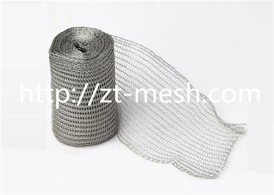 Customized Width Knitted Wire Mesh Galvanized Or Painting As Client Require Woven
