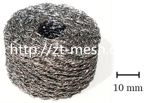 石油ガスおよび化学ろ過 OEM 用から生産される高力密な 35*41*25.6mm 編まれた金網