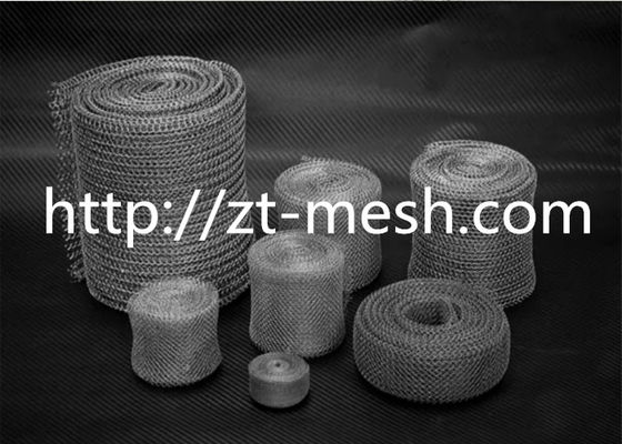 濾過分離および工業用流体制御用途に適した2*3mmステンレス鋼ニットワイヤーメッシュ