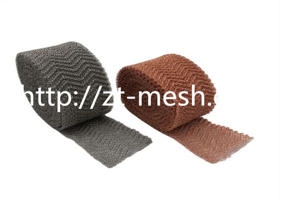 柔軟な 20*60mm 圧縮ニットワイヤーメッシュは、産業用途で優れた濾過と構造安定性を提供します