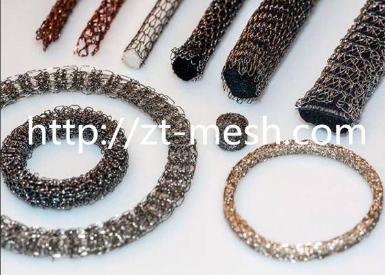 Custom Sized Compressed Wire Mesh Shock Absorber od88*50*20mm for car