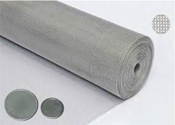 AISI 304 316Lは編まれた金網のステンレス鋼0.025mm -1.8mmにニッケルを被せる