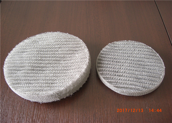 円形によって編まれる網のデミスターのパッド0.23mmの耐食性