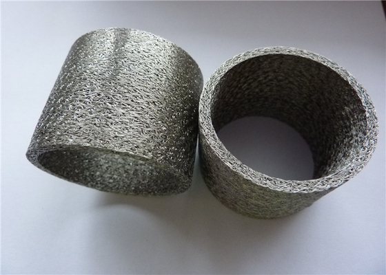 OD30mmの円柱反振動台紙SS304 SS316は金網0.09mm - 0.55mmを圧縮した