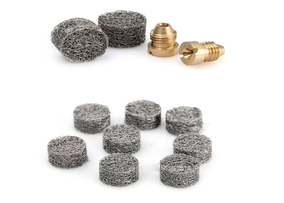 0.12mm OEMは編まれた金網リング泡フィルター圧力洗濯機を圧縮した