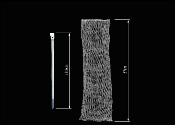 編まれる銀製のステンレス鋼は5ftの10ft大きい構造の洗濯の網を一致させる
