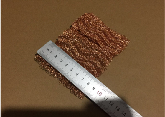 8mm SS304はメッシュ生地ODMの高温抵抗を800度編んだ