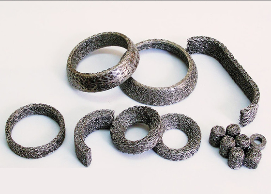 正方形の金属台紙50gはクッションの反振動のための金網のガスケット310sを編んだ