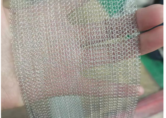 ガスの液体フィルターのための100%カスタマイズされた38mmの幅によって編まれる銅線の網