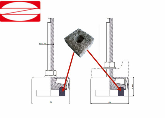 ODM ニットワイヤーメッシュフィルター 耐久性 0.11mm 直径 信頼性