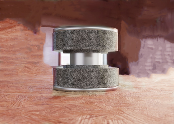 Sus316lの金属のクッションのダンパーOd29mm Id24mmの厚さ10mm