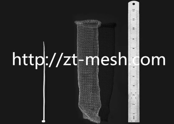 濾過分離および工業用流体制御用途に適した2*3mmステンレス鋼ニットワイヤーメッシュ
