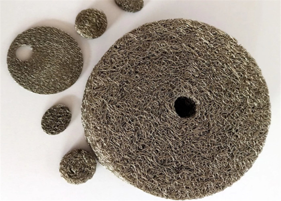 圧縮された編まれた金網のガスケットの0.55mm OEMを排気のガスケットのための丸型